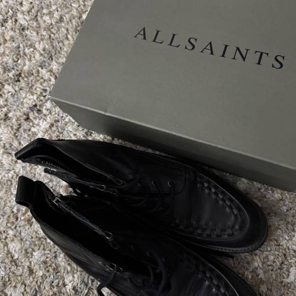 Allsaints men boots size us 10. - Picture 3 of 8